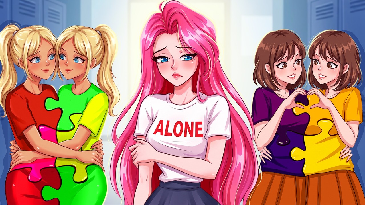 I'm the Odd One Out in a Twins School - YouTube
