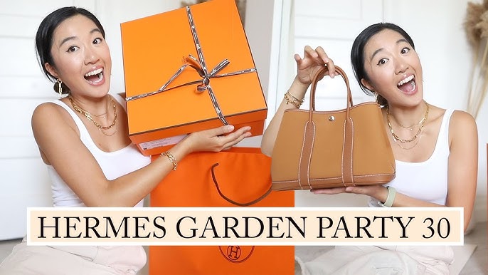 Hermès Garden Party 36 Ecru/Desert/Gold Canvas – Coco Approved Studio