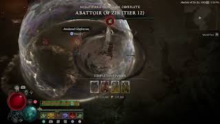 Hedon's Infinimist Necromancer - Tier 12 Abattoir of Zir Dungeon Clear