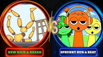 Kick & break the RAGDOLL break🆚 spranky runner Gameplay part 11
