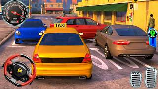 Taxi Car Simulator: EVO - Taxi Driver Real Ferrari City Driving - Android GamePlay screenshot 5