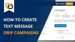 Creating Text Message Drip Campaigns | EZ Texting Tutorial screenshot 3