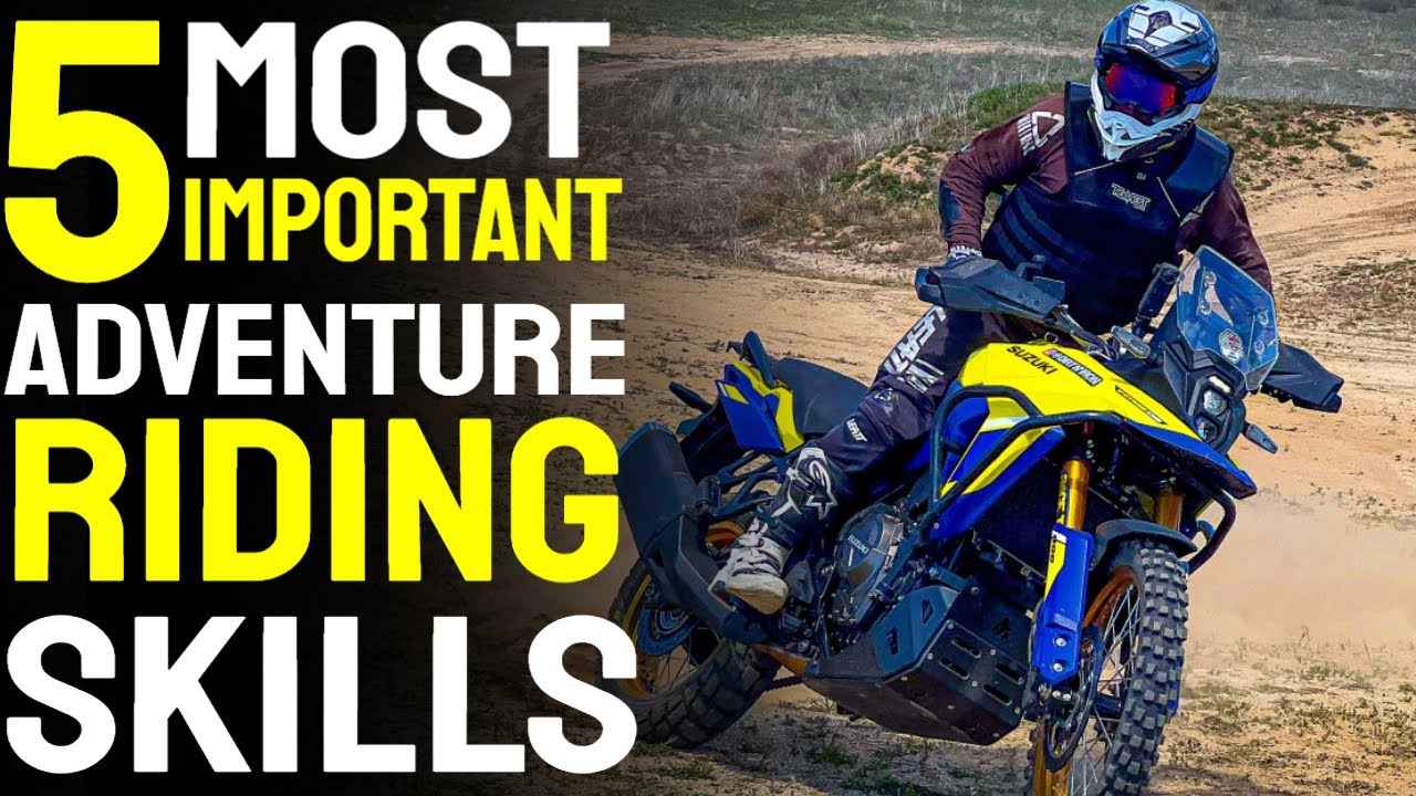 How to ride Adventure motorcycle - for beginners - YouTube