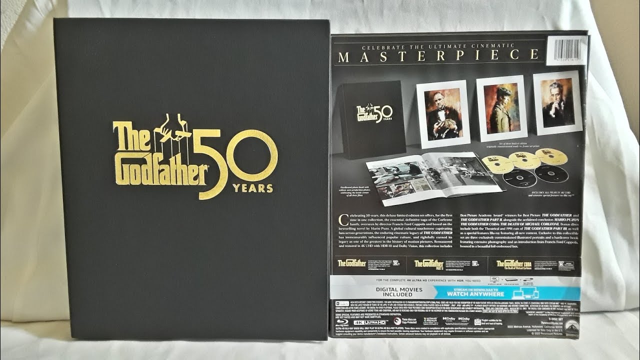 Unboxing Godfather 4K Movie Collection