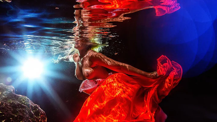 Trash The Dress Underwater in Mexico - Brenda and ...