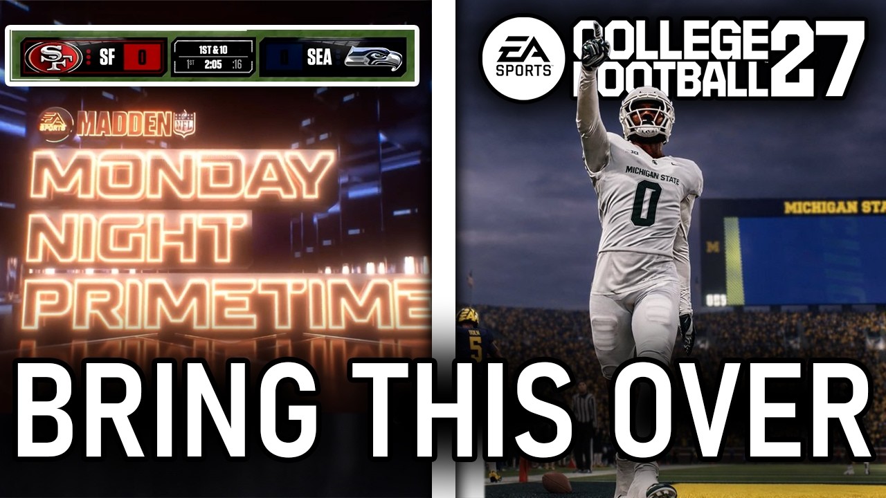 Madden Features I Actually Want in College Football 27