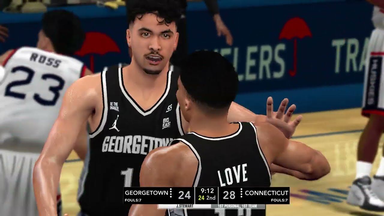 College Hoops 2K26 - Uconn vs Georgetown - 2026 Big East Semi Final Game