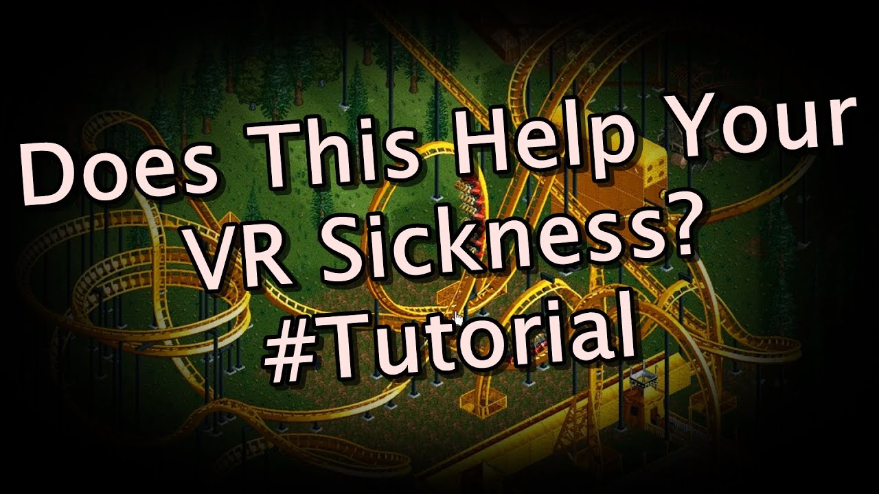 Unity VR Tutorial How To Cure VR Motion Sickness like Eagle Flight or