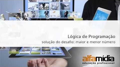 Lógica de Programação - Solução do desafio: Maior e menor número