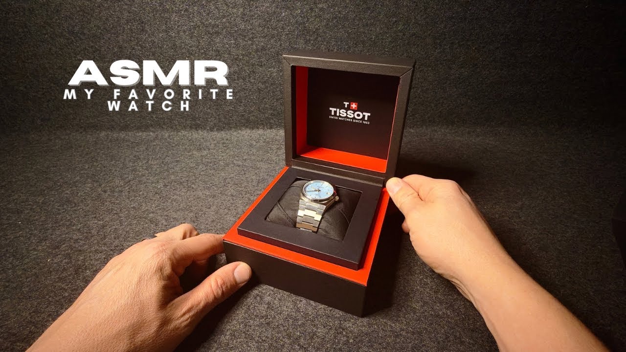 ASMR | Раскрываю свои любимые часы | Ощущение тиканья и шепот заводного механизма