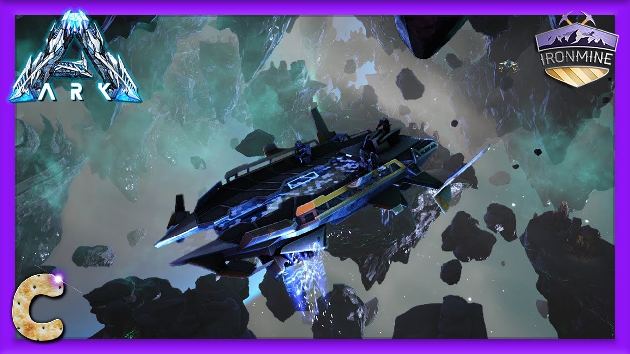 Gamma Boss Battle And Tek Hover Skiff Unlocked! Ark Genesis Ironmine Ep