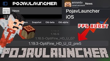 Best trick to Boost FPS in Pojavlauncher  iOS/android