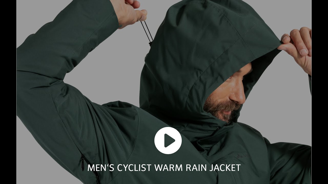 Veste de pluie vélo homme Vaude Cyclist - Cyclable