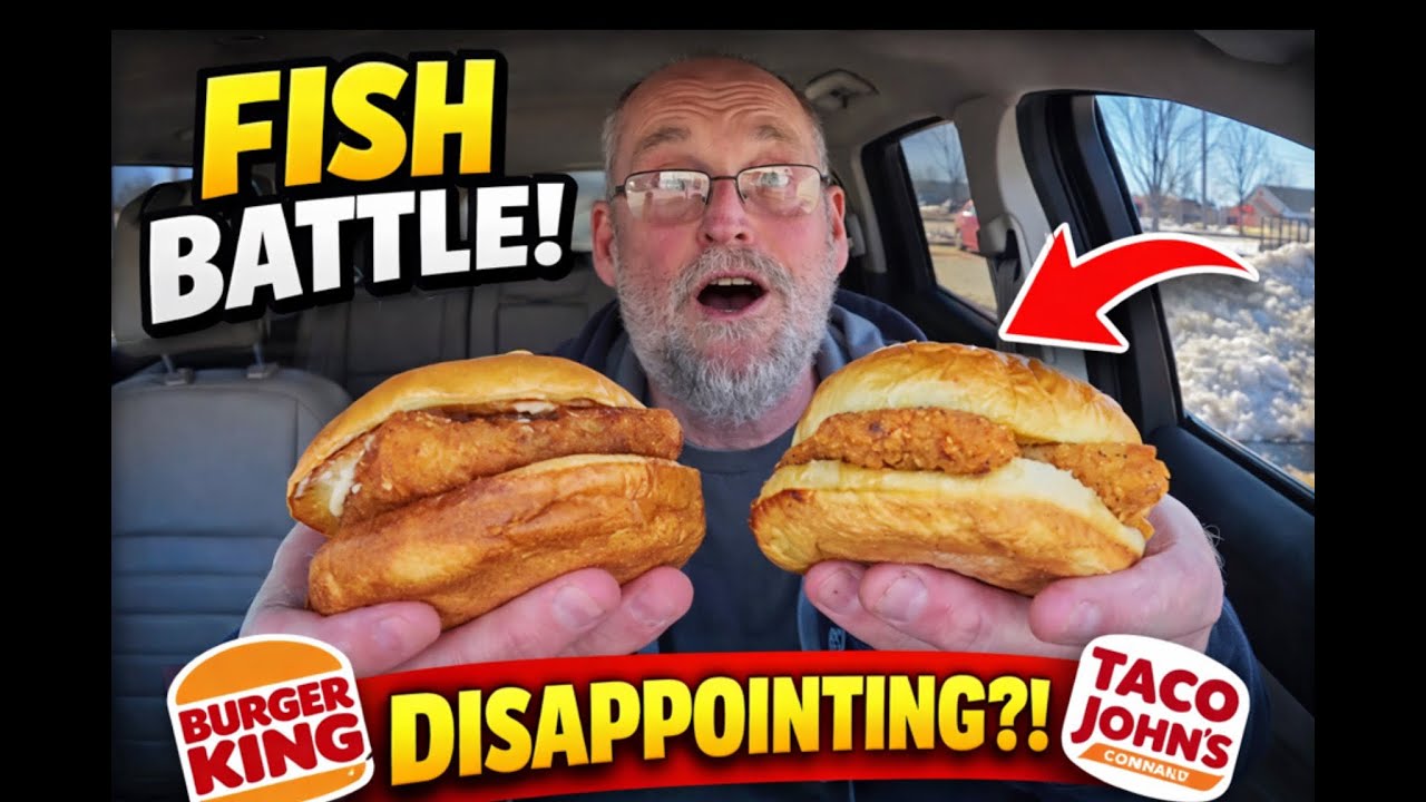 Битва рыбных сэндвичей в фастфуде! Burger King против Taco John’s (один из них разочаровывает…)