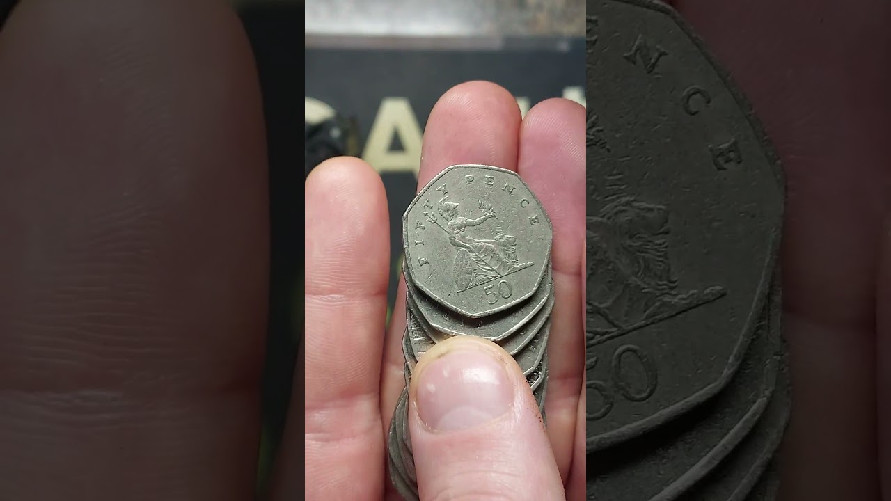 1 счастливый мешочек 50 пенсов. Поиск монет EP1150