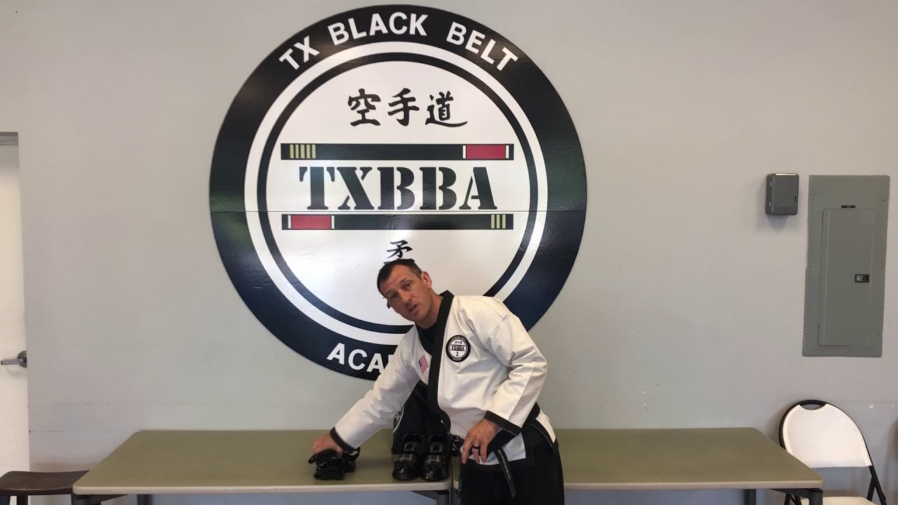 How to pack your gear bag for karate class.