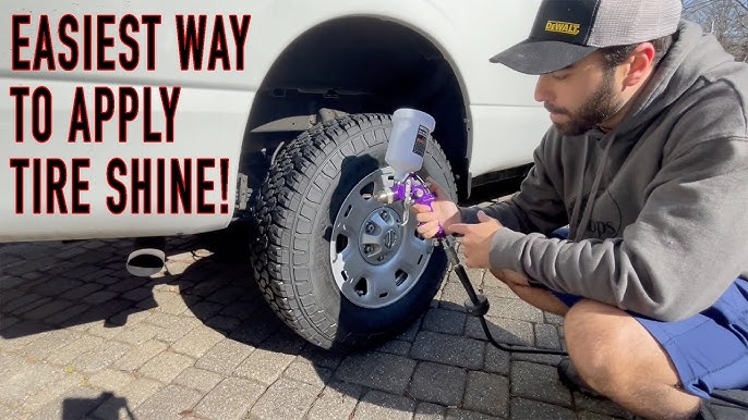 How To Apply Tire Shine