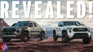 2024 Toyota Tacoma, TRD Pro, and Trailhunter Revealed with Vast Array of Choices