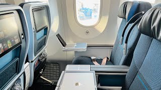 Review: First Review Klm Premium Comfort Boeing 787 - 10 Dreamliner Amsterdam - New York Resimi