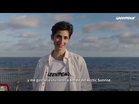 Alba Flores te invita al tour del Arctic Sunrise en España