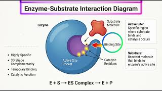 Enzyme-Substrate Interaction Explained: Active Site, Lock & Key Model (Complete Guide)