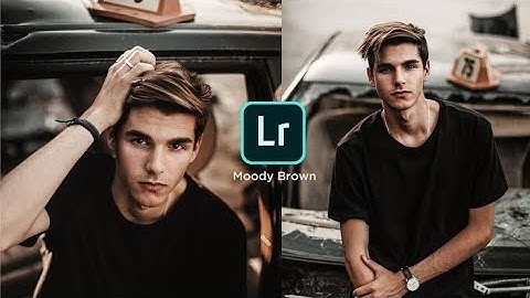 How To Edit MOODY BROWN - Lightroom Mobile Tutorial