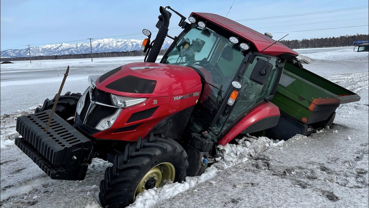 2021融雪剤散布　ヤンマーYT5113A