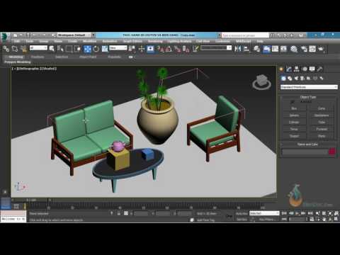 Bài 12: cách tắt mở các layer trong 3ds max