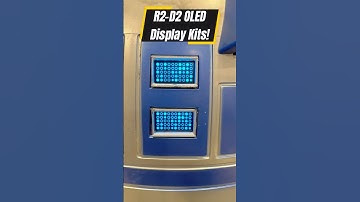 R2-D2 OLED Display Kits - Mod your Home Depot animatronic! #shorts #starwars #r2d2 #homedepot #diy