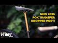 2025 fox transfer dropper post review  fully redesigned  newly adjustable with up to 240mm travel