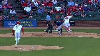 TB@TEX: Shaffer scores on a wild pitch in the 10th