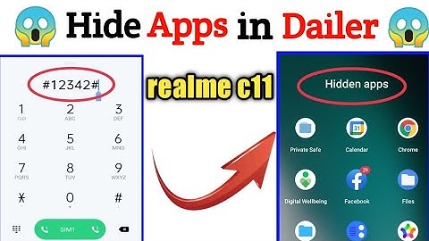 realme c11apps hide 😱 || How to hide apps on  Android 2023 || #apps #realme c11apps hide Realme c11