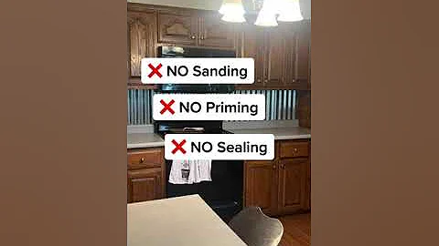 Painting Kitchen Cabinets without Sanding