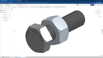 Onshape Tutorial | How to Make Bolt and Nut Assembly (TAGALOG)