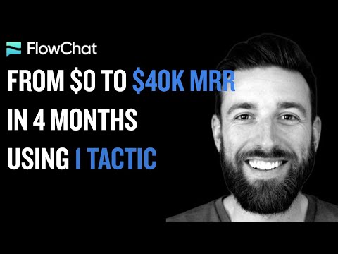 How FlowChat Reached $40K MRR and 246 Customers in Under 6 Months Using Affiliate Marketing (Interview with CEO Chris Baden)