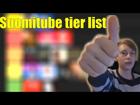 Suomitube Tier List