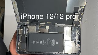 iPhone 12/12 pro sostituzione schermo screen replacement iMania