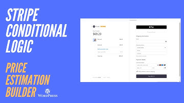Stripe Conditional Logic | Price Estimate Form Builder for WordPress | Stylish Cost Calculator
