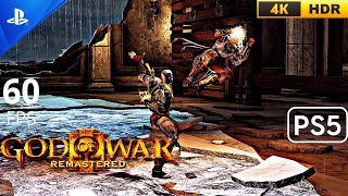 God Of War 3 Remastered Ps5 - Kratos Vs Hermes 60Fps 4K Hdr No Commentary