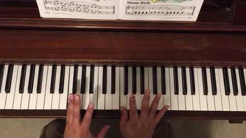 How to play March of the robots and robot dance from the Bastien Technic level 1 page 10