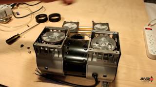 ANVER PMP4.3HP116 Vacuum Pump Rebuild