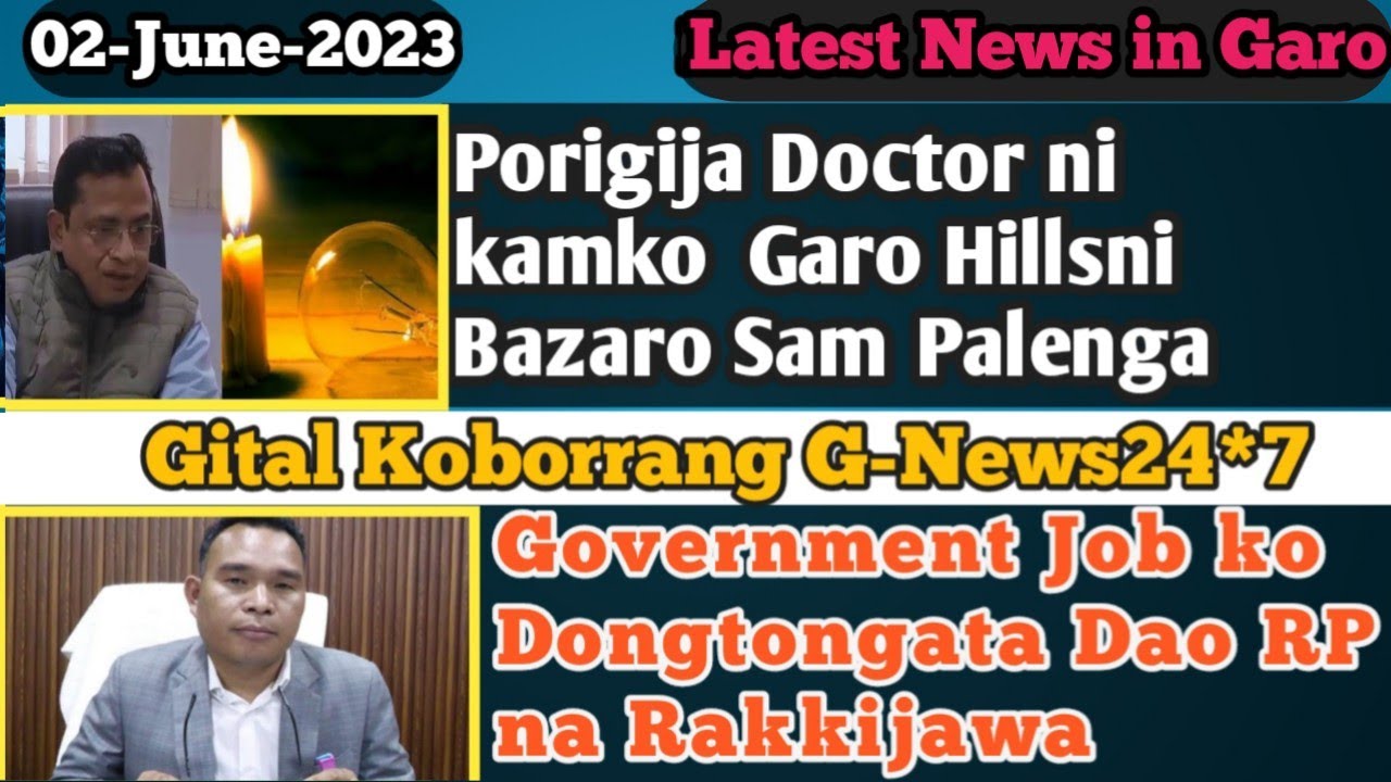 Goro News:02-June/Government Jobs Dontongataha&Poraigija Doctorni Samko Pale Bazaro anbrake pala