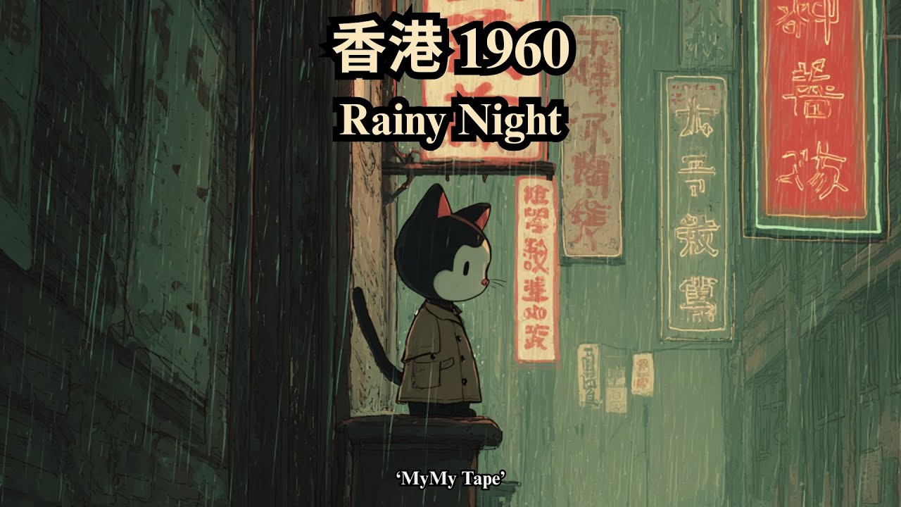 1960s Hong Kong Pop Playlist | Vintage Cantopop for a Rainy Night 🏮