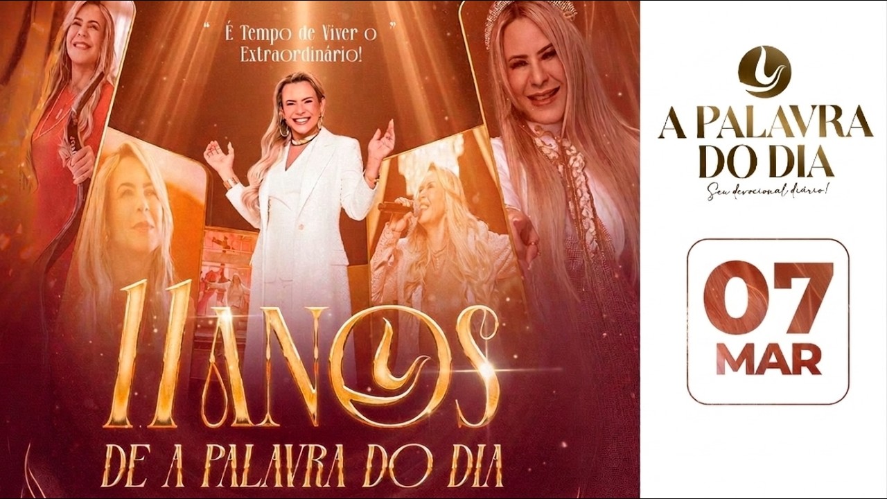 A PALAVRA DO DIA | 07 MAR 2026 | Bispa Virginia Arruda