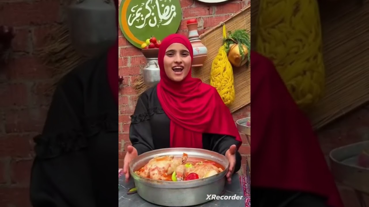 اسلام سامي فطار اول يوم رمضان مع حبيبه بقي♥️😂😂