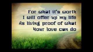 For What It's Worth - Sidewalk Prophets chords