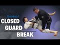 Try out this tricky closed guard break