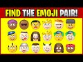 FIND THE EMOJI PAIR! P00016 Find the Difference Spot the Difference Emoji Puzzles PLP