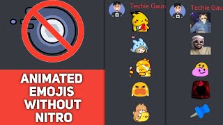 Setup Quite Nitro Bot | Animated emojis without Nitro | Discord Nitro Bot | Techie Gaurav screenshot 4