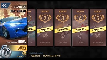 NFS No Limits - UBER SUBARU - Chapter 5